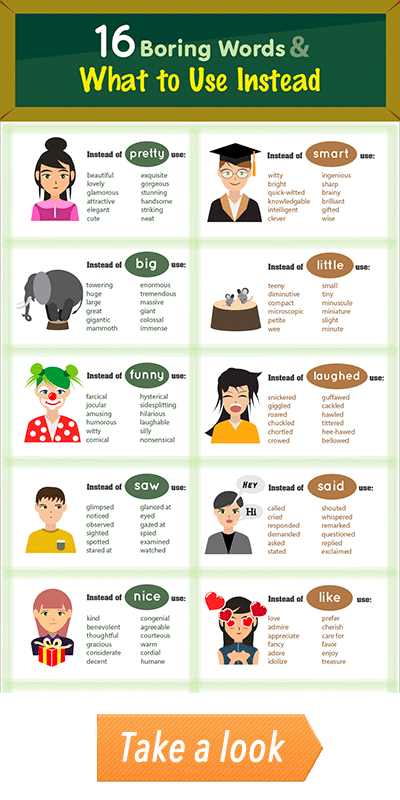 16 Boring Words