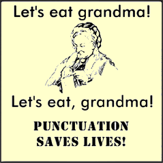 punctuation saves lives