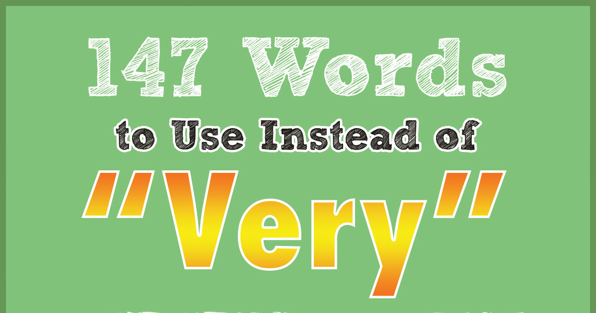 147 Words to Use Instead of