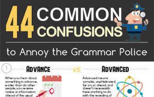start off descriptive essay 44 Common Confusions to Annoy the Grammar Police - Part 2/2 (Infographic)