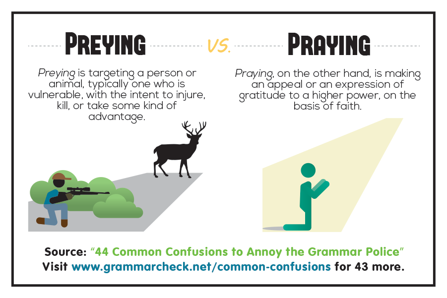 Preying vs. Praying