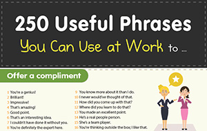 phrases for work presentation