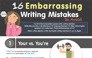 start off descriptive essay 16 Embarrassing Writing Mistakes to Avoid (Infographic)